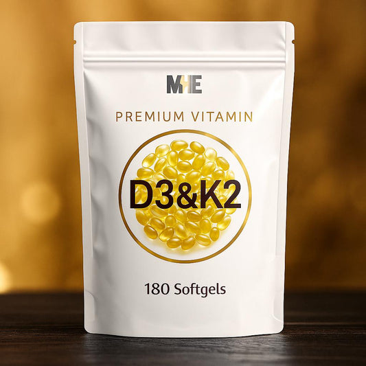 VITAMIN D3 & K2 | 10.000 IU Vitamin D | 200 MCG Vitamin K2
